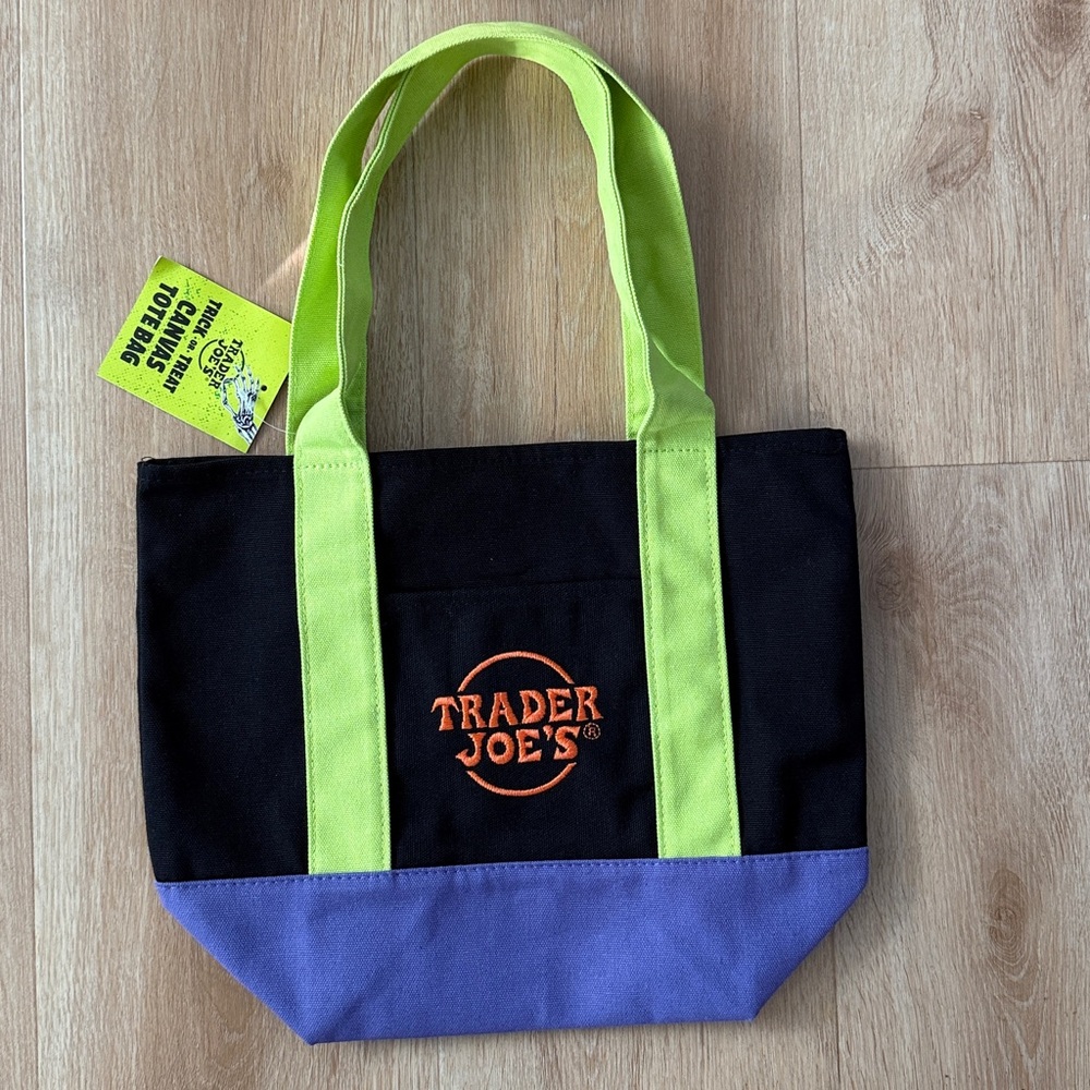 Trader Joes Mini Canvas Tote